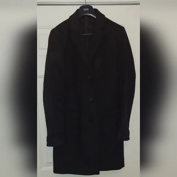 Hugo Boss Jackets Coats Hugo Boss Migor 841 Mens Jet Black